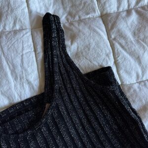 Vintage Forever 21 Sparkly Ribbed Top